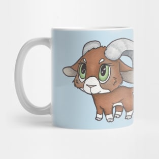 Cute Baby Ram Mug